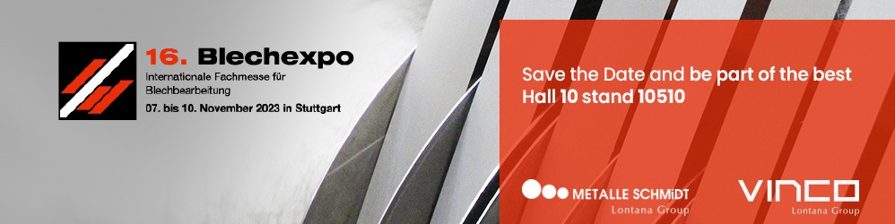 Blechexpo International trade fair for sheet metal working